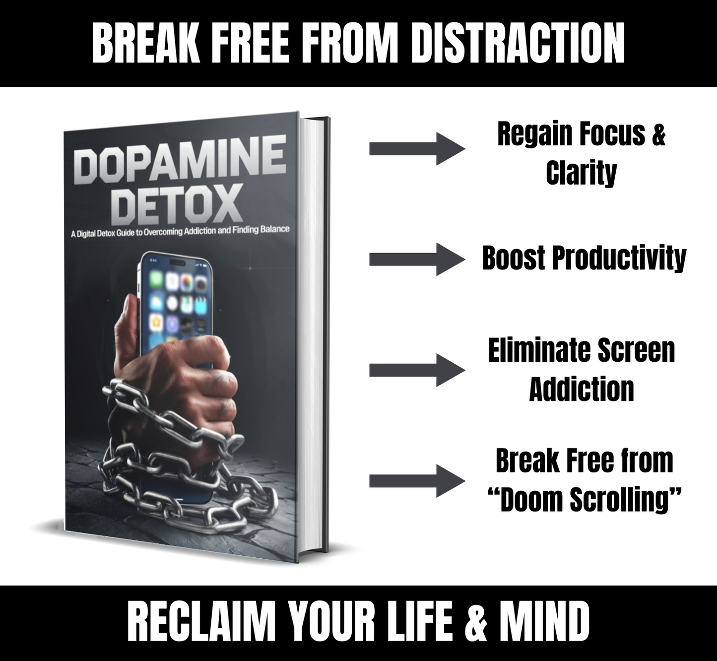 Dopamine Detox: A Digital Detox Guide To Overcoming Addiction and Finding Balance